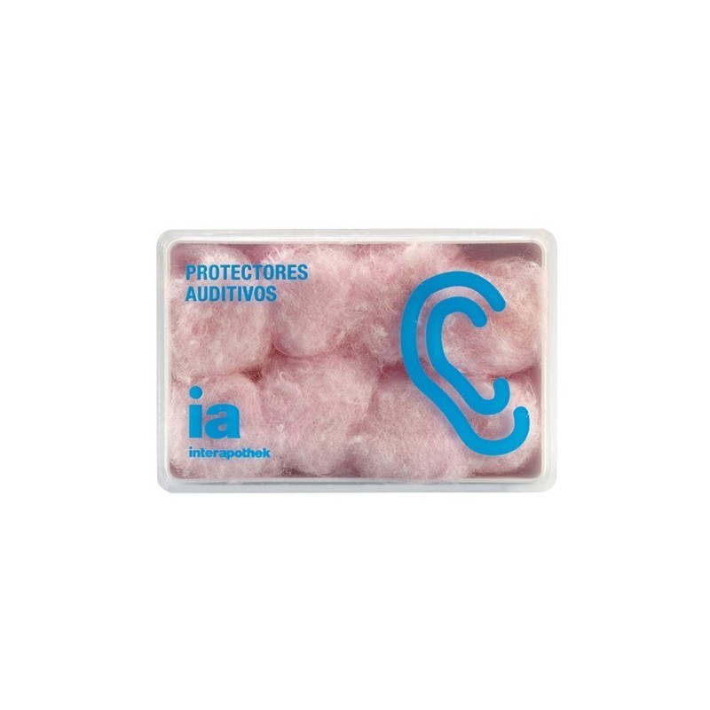 Interapothek tapón oído cera algodón 8uds Interapothek - 1