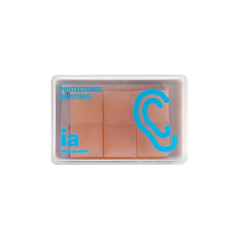Interapothek tapón oído silicona moldeable 6uds Interapothek - 1