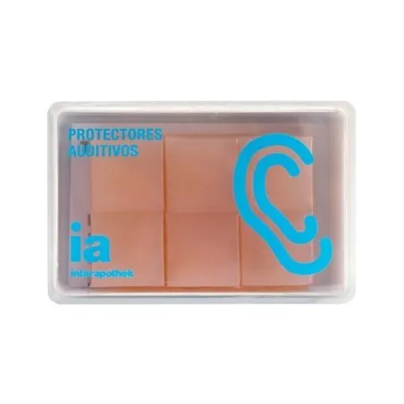 Interapothek tap&oacute;n o&iacute;do silicona moldeable 6uds Interapothek - 1