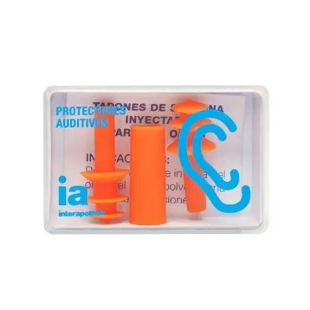 Interapothek tap&oacute;n o&iacute;do de silicona para adultos 2uds Interapothek - 1