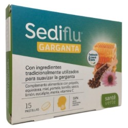 Sv sediflu garganta 15 pastillas(195334)