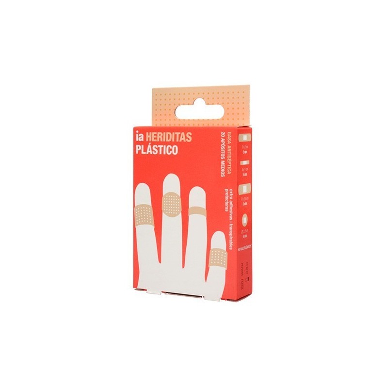 Interapothek apósitos plástico surtidos 20uds Interapothek - 1