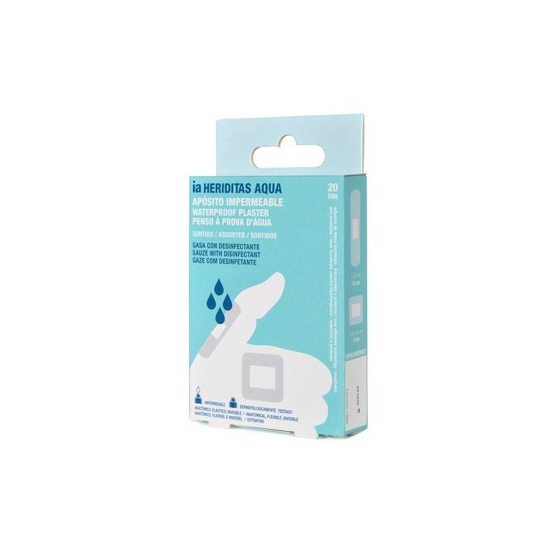 Interapothek apósitos aqua surtido 20uds Interapothek - 1