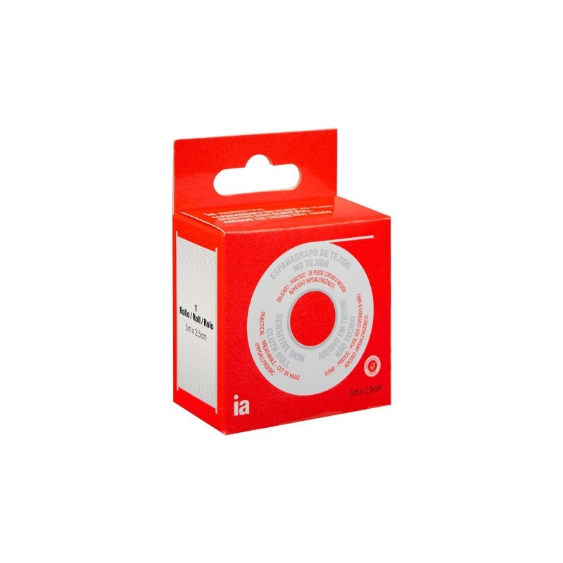 Interapothek esparadrapo tnt 5 m x 2,5cm Interapothek - 1