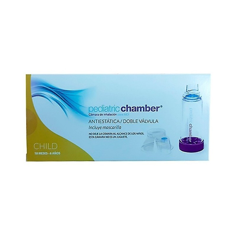Chamber camara inhalac pediat child 1u Chamber - 1