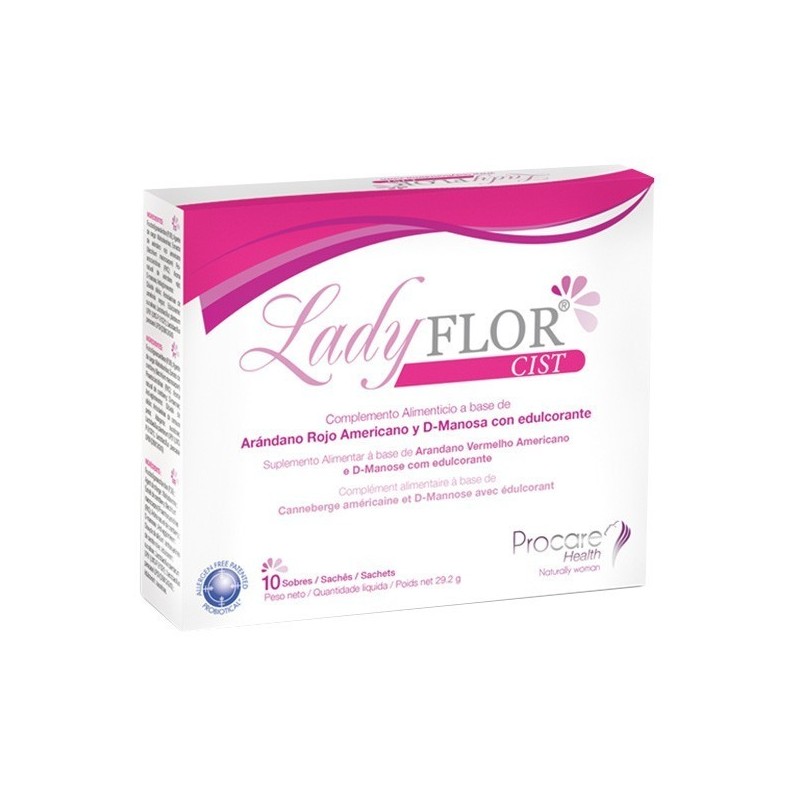 Ladyflor cistitis 2,92 gr x 10 sobres Ladyflor - 1