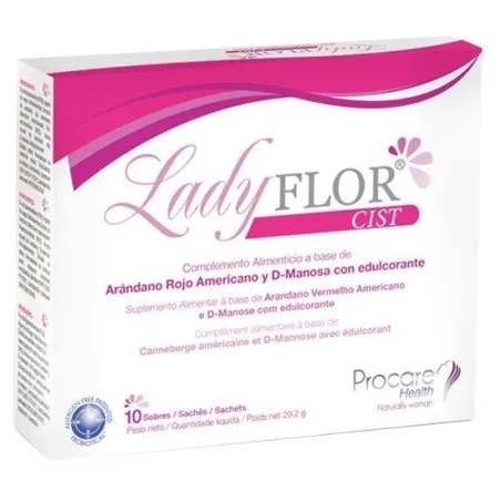 Ladyflor cistitis 2,92 gr x 10 sobres Ladyflor - 1