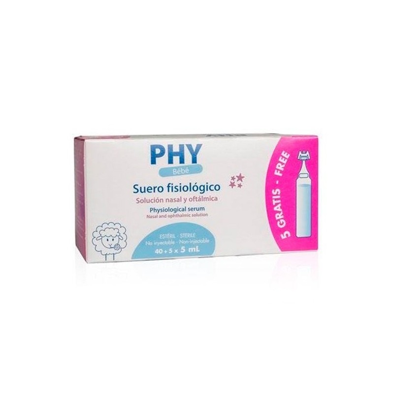 Phy suero fisiológico bebe 40+5uds Phy - 1