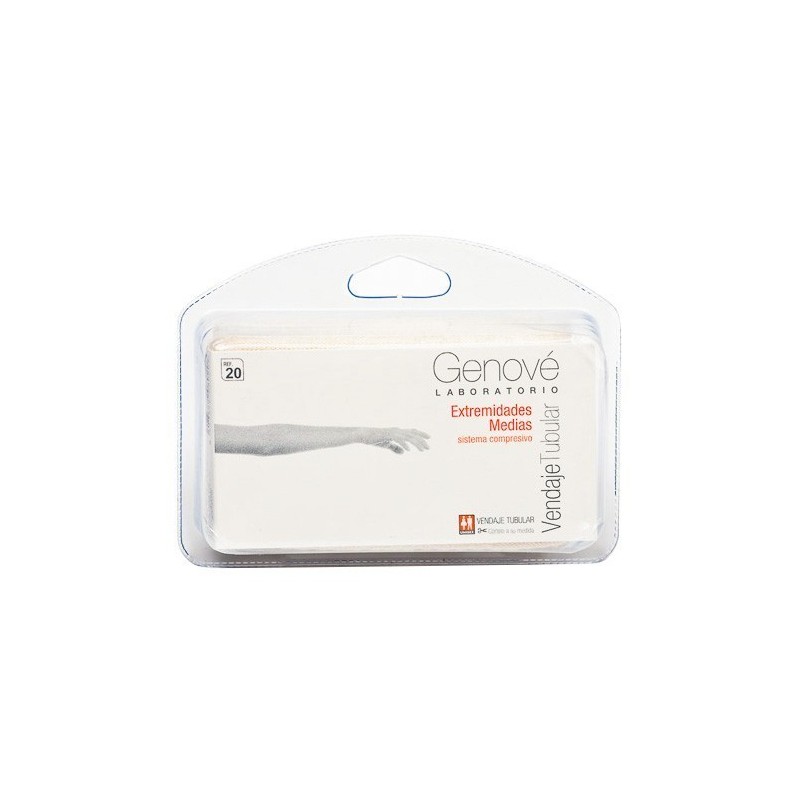 Genocure vendaje tub r/20 extrem. media Genove - 1
