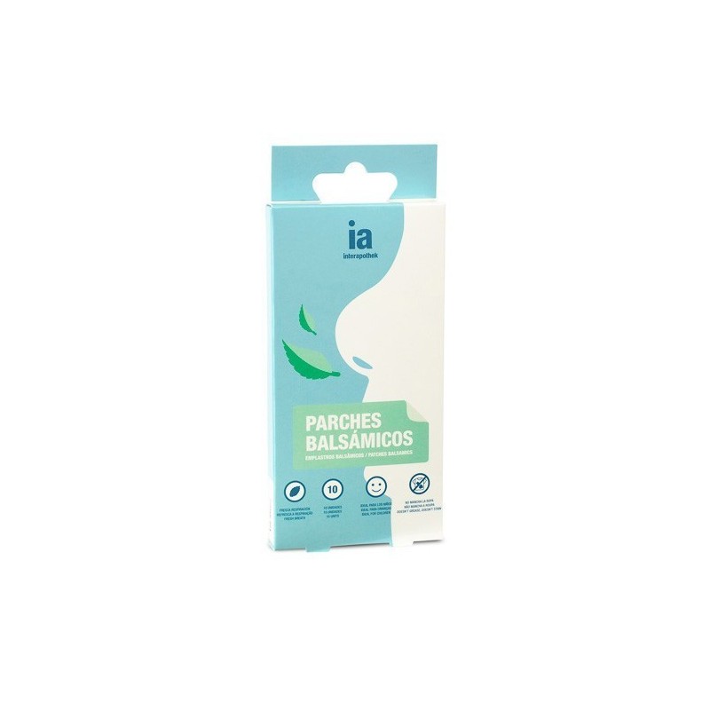 Interapothek parches balsámicos 10uds Interapothek - 1