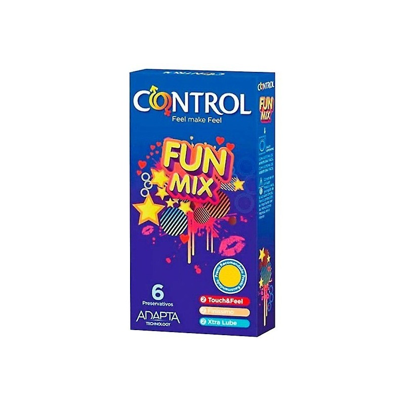 Control preservativo fun mix 6uds Control - 1