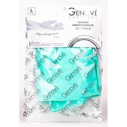 Guantes genocure dermat vinilo gde 2 uds