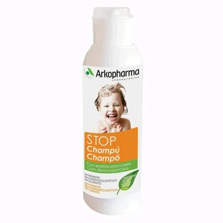 Stop champ&uacute; aceites esenciales 125ml Arkopharma - 1