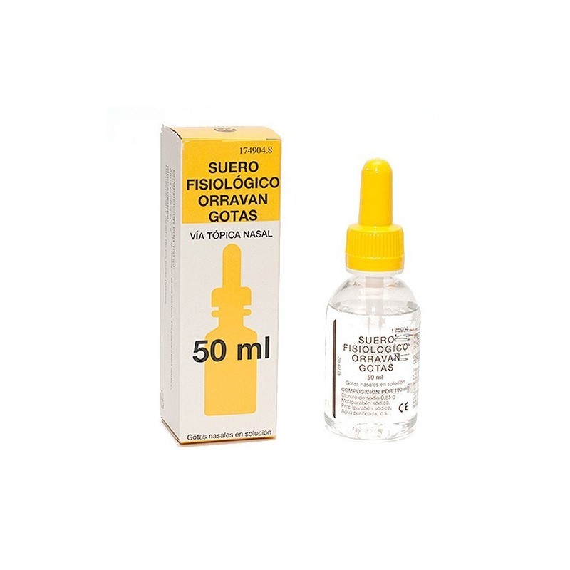 Forte pharma suero fisiológico orravan gotas 50ml Forte Pharma - 1