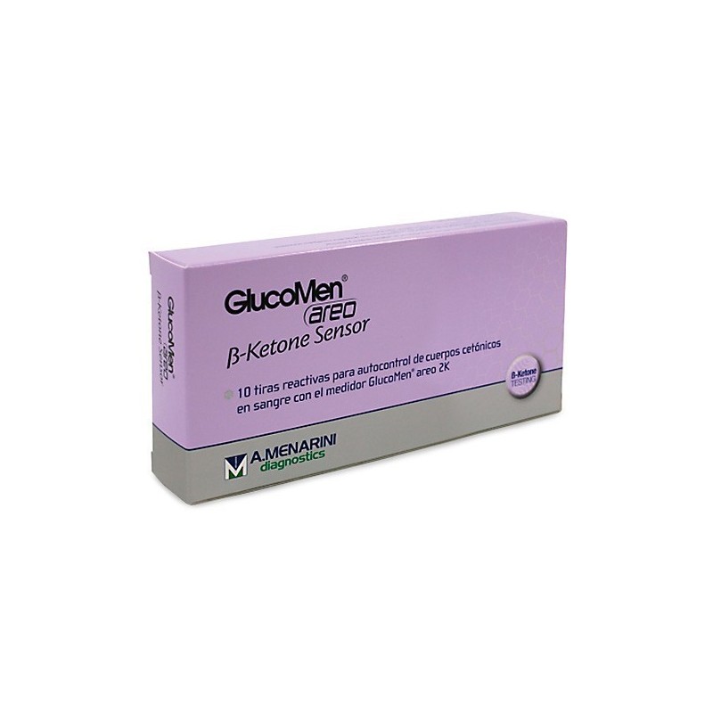 Glucomen areo sensor b-ketone 10 tiras Glucomen - 1