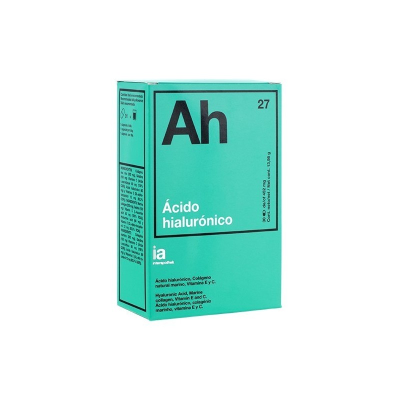 Interapothek ácido hialurónico 30 cápsulas Interapothek - 1