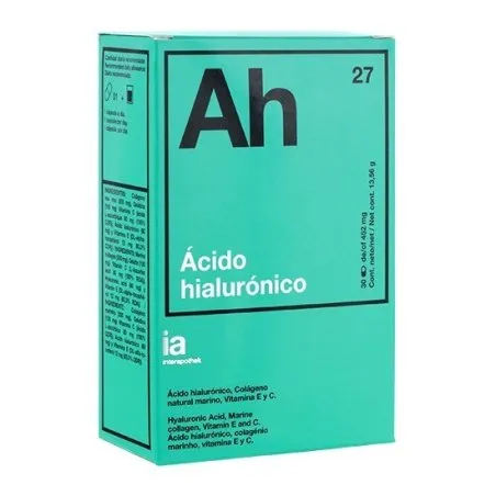 Interapothek &aacute;cido hialur&oacute;nico 30 c&aacute;psulas Interapothek - 1