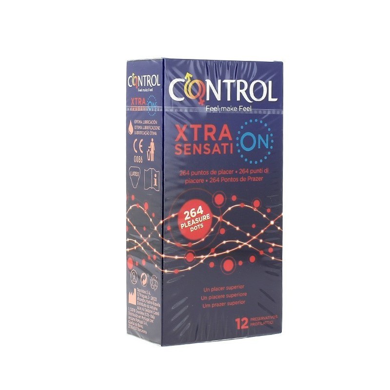 Control preservativo xtra sensation 12u Control - 1