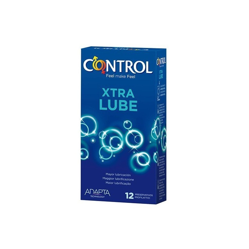 Control preservativo adapta extra lube 12 uds Control - 1