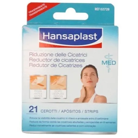 Hansaplast cicatrices 3,8cmx6,8cm 21 ap&oacute;sitos Hansaplast - 1