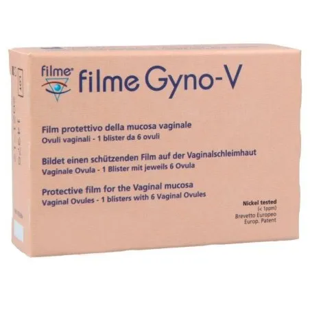 Coga filme gyno-v 6 &oacute;vulos vaginales Filme - 1