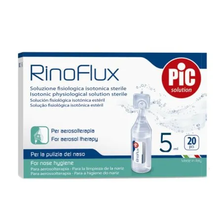 Rinoflux soluci&oacute;n fisiol&oacute;gica 5ml x 20uds Rinoflux - 1