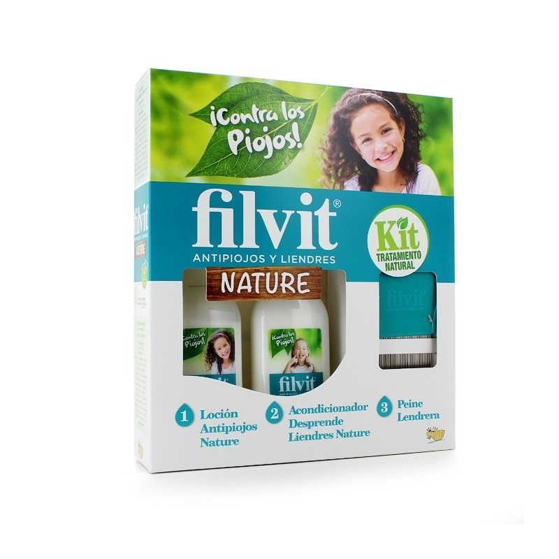 Filvit kit nature loción 125m+acond 125m Filvit - 1