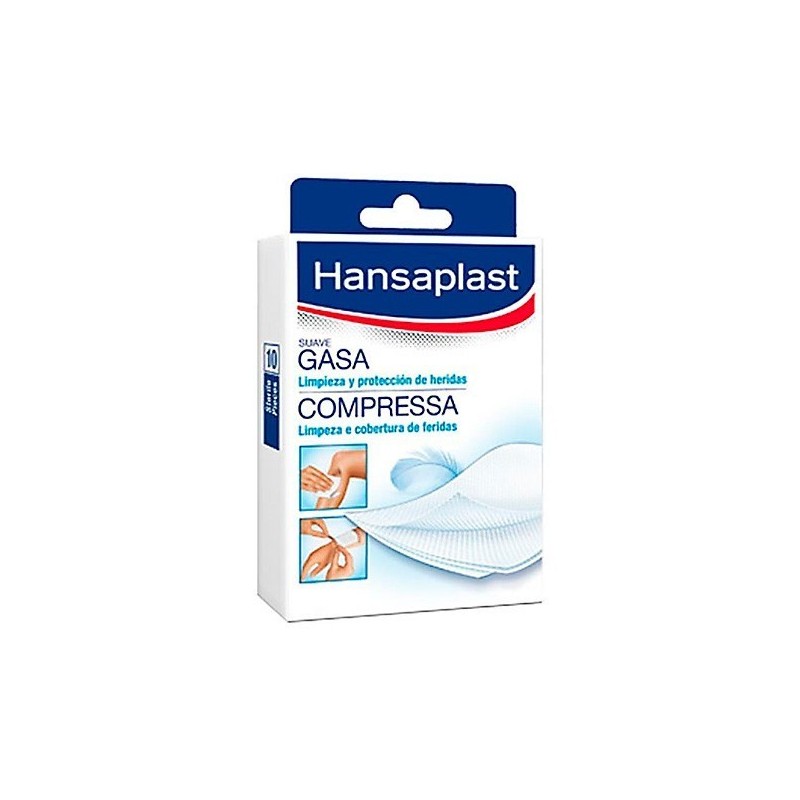 Hansaplast gasas suaves 10x10 10uds Hansaplast - 1