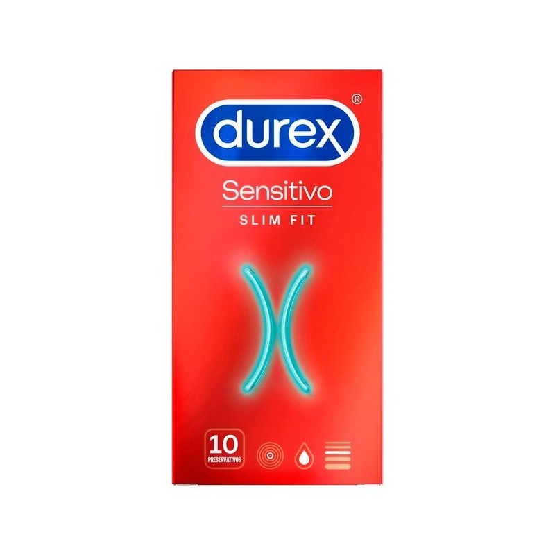 Durex preservativo durex sensitivo slim fit 10 und Durex - 1