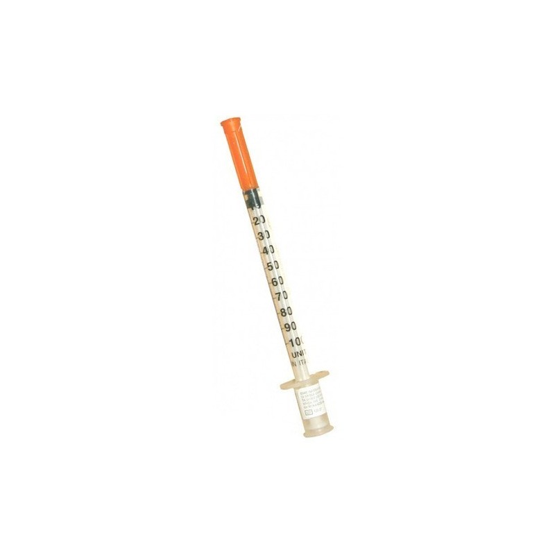 Jeringa insulina ico u-100 c/aguja 1 ml Novico - 1