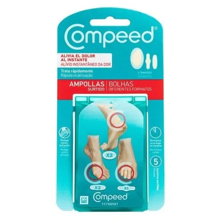 Compeed ampollas pack mixto 5 ap&oacute;sitos Compeed - 1