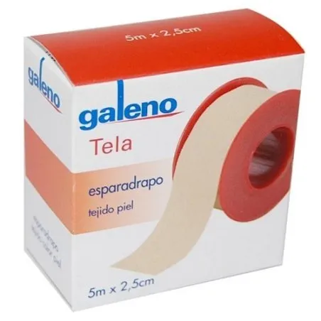 Esparadrapo galeno tela piel 5x2,5cm. Galeno - 1