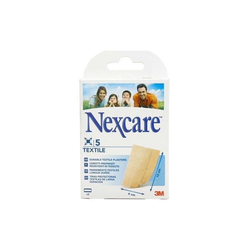 Nexcare textile strips 5 tiras 10x6 cm. Nexcare - 1