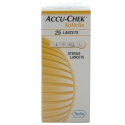 Softclix ii 25 lancetas roche Softclix - 1