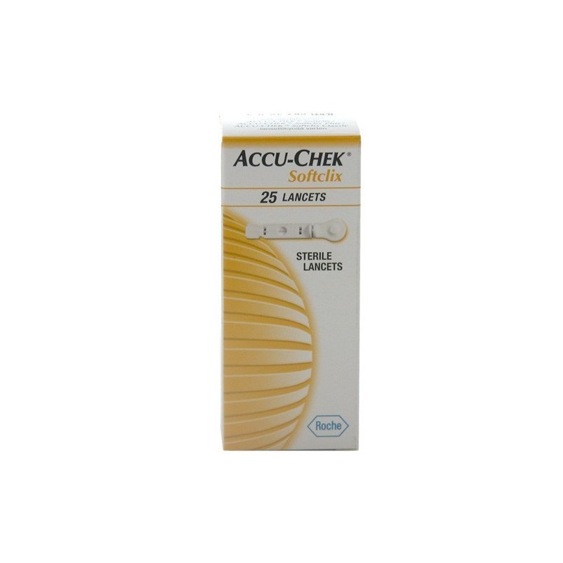 Softclix ii 25 lancetas roche Softclix - 1