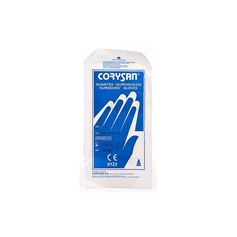 Guantes corysan cirugia esteril n.8,5 Corysan - 1