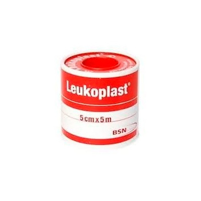 Leukoplast esparadrapo blanco 5m x 5cm Leukoplast - 1