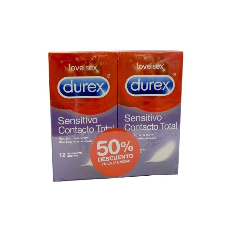 Preserva.durex duplo cont total 12 und Durex - 1