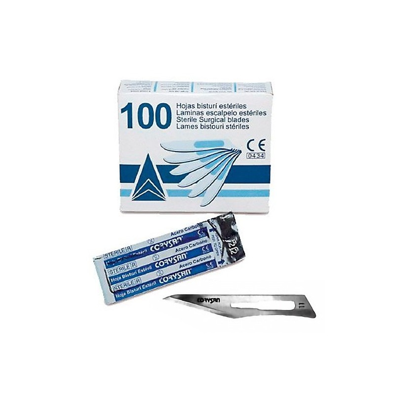 Hojas bisturi corysan esteril n.11 100 u Corysan - 1
