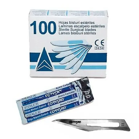 Hojas bisturi corysan esteril n.11 100 u Corysan - 1