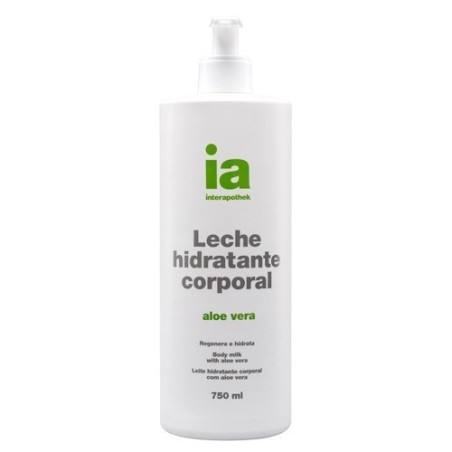 Interapothek leche hidratante corporal aloe 750 ml con dosificador Interapothek - 1