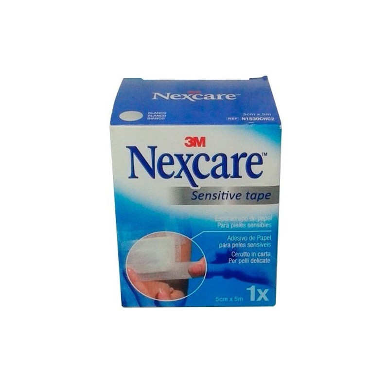3m esparadrapo nexcare papel blanco 5mx5cm 3M - 1