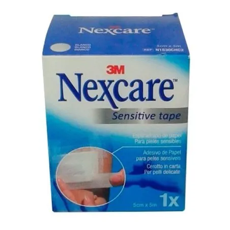 3m esparadrapo nexcare papel blanco 5mx5cm 3M - 1