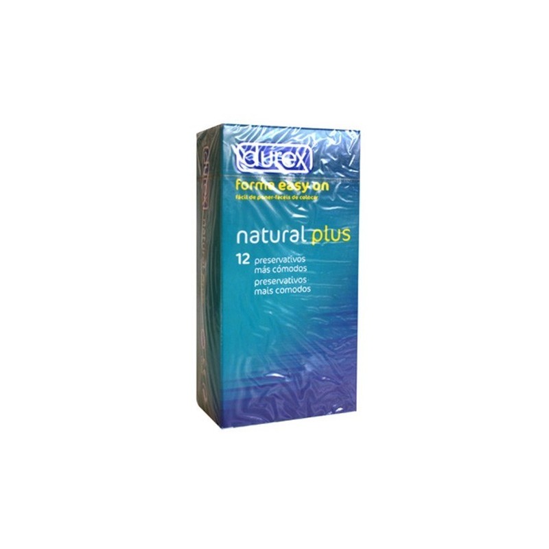 Preserva.durex natural plus easy on 12u. Durex - 1