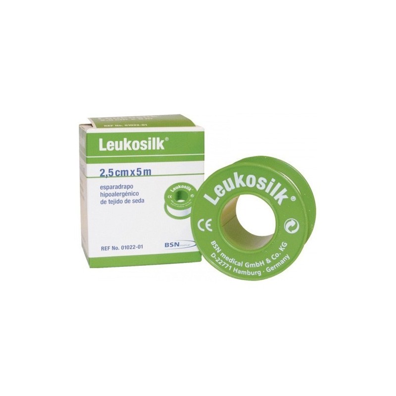 Leukoplast esparadrapo seda 5mx2,5cm Leukoplast - 1