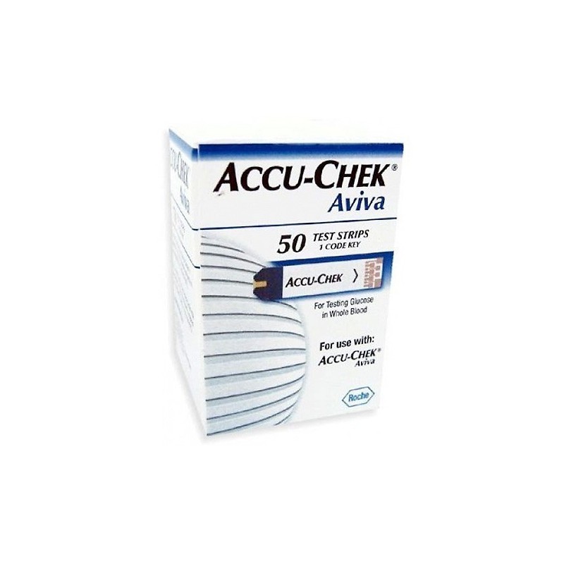 Accu-chek aviva 50 tiras roche Accu-Chek - 1