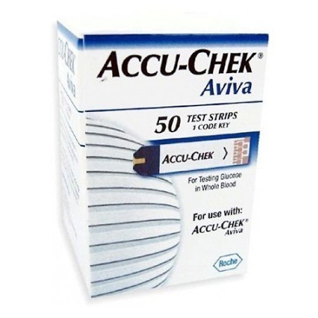 Accu-chek aviva 50 tiras roche Accu-Chek - 1