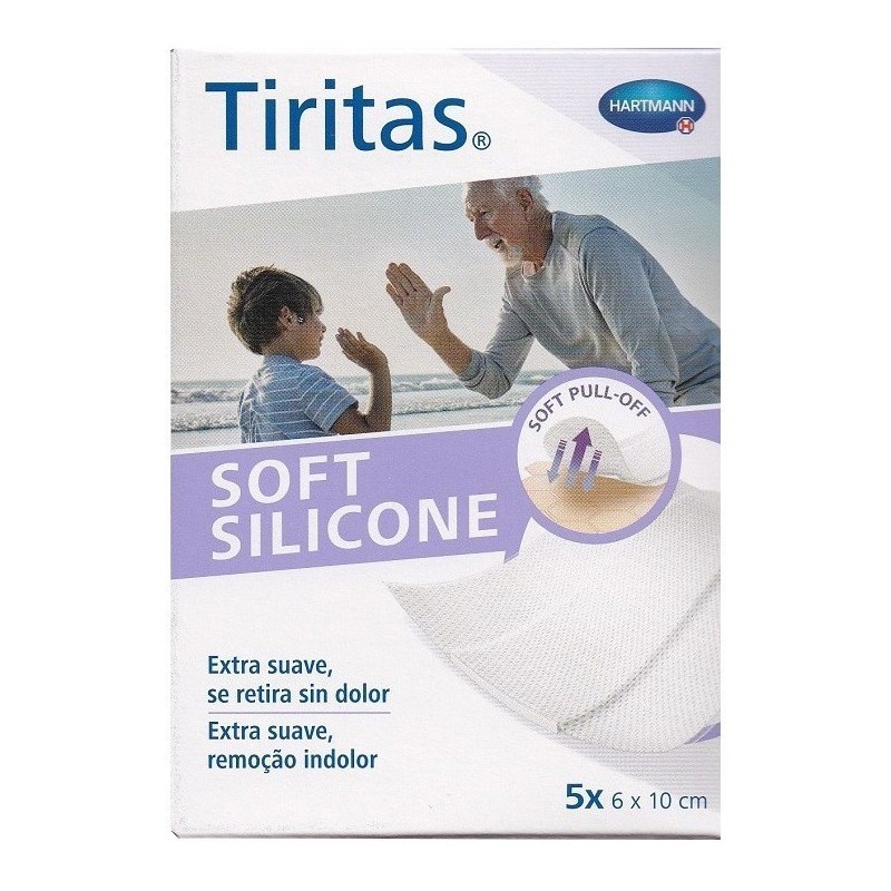 Hartmann tiritas soft silicone 6 x 10 cm 5 und Hartmann - 1