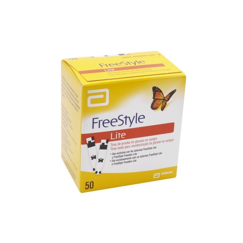 Freestyle lite 50 tiras abbott Freestyle - 1
