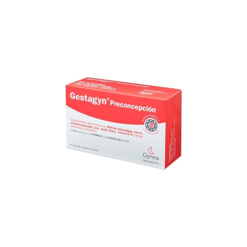 Gestagyn preconcepcion dha 30 capsulas Gestagyn - 1